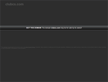 Tablet Screenshot of clubcs.com